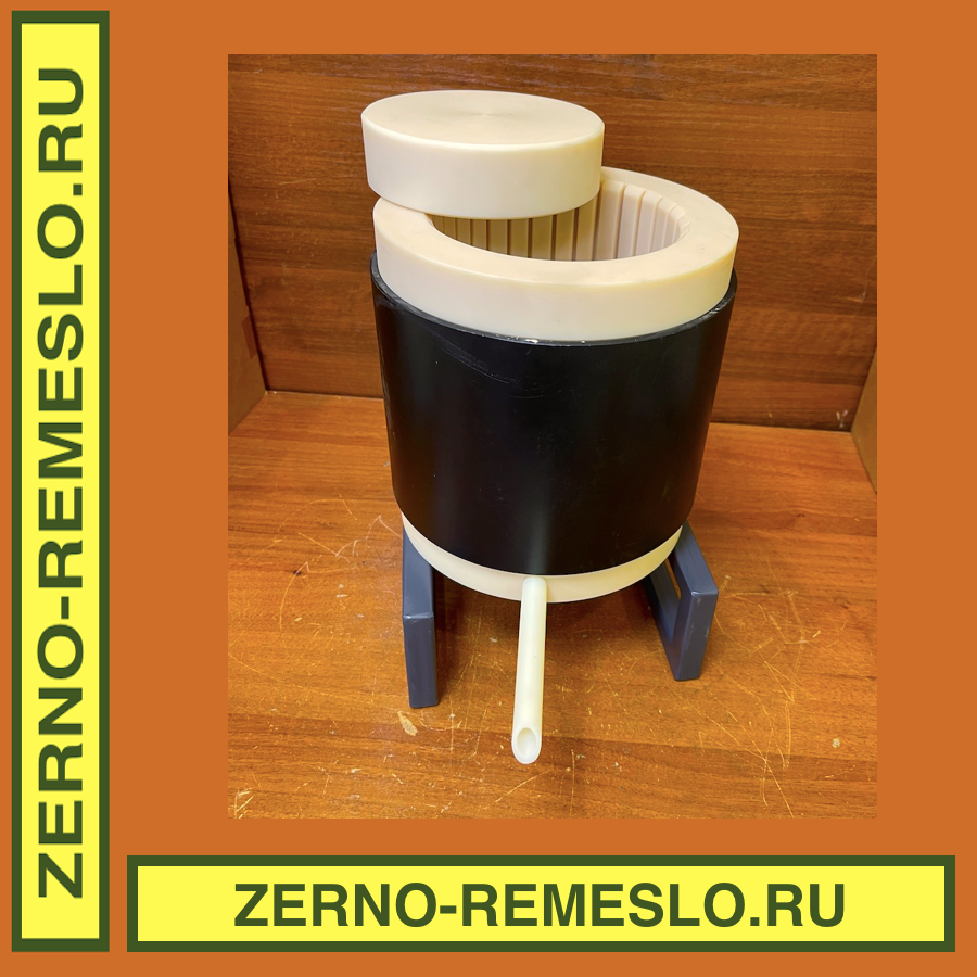 Выпрессовочное устройство для бочонка (бочки) холодного отжима сыродавленного масла WORKER-OIL device